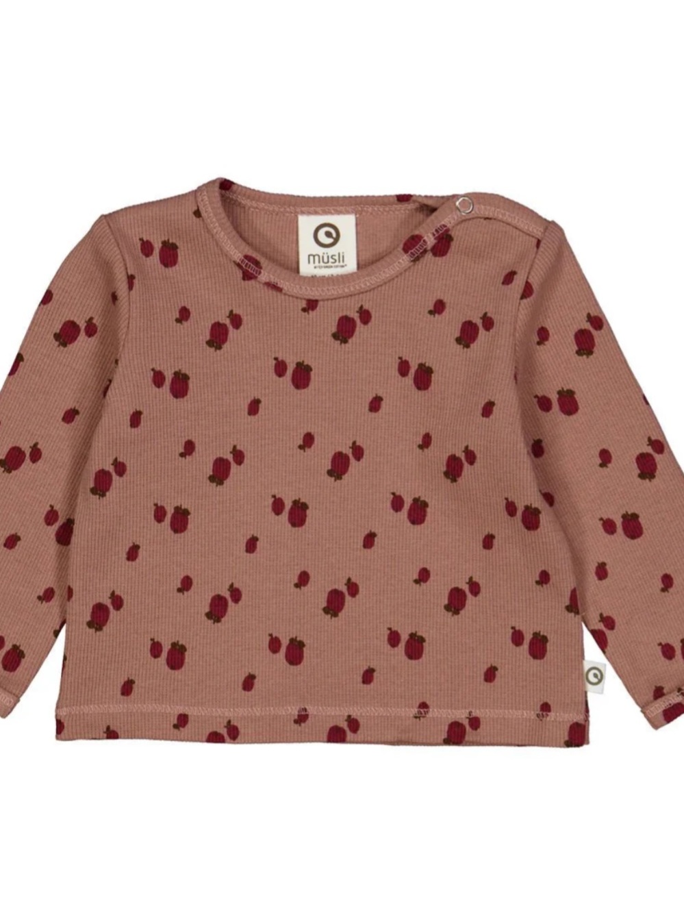 NWT Musli Apple Print Long-Sleeve Top for Kids
